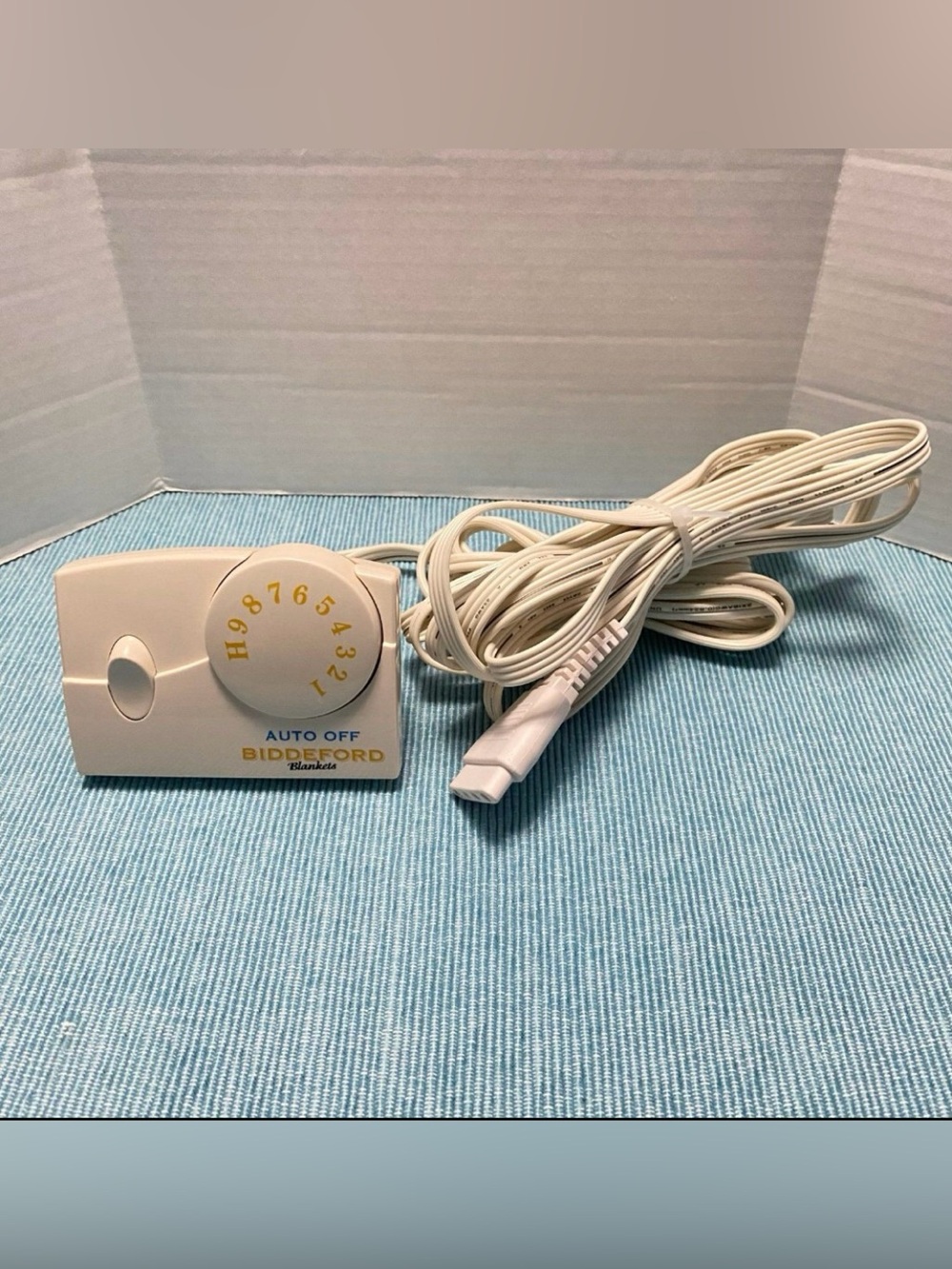Biddeford TC11BA Heated Electric Blanket Controller Power Cord 4 Prong